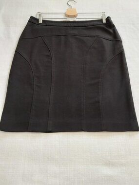 DKNY BLACK MIDI SKIRT. SIZE 14. MINT CONDITION - USED ONCE FOR ONE HOUR